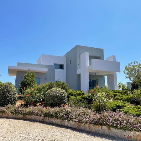 Helios A Modern Large Villa With Private Pool Set In A Quiet Location Stavros  Exterior photo