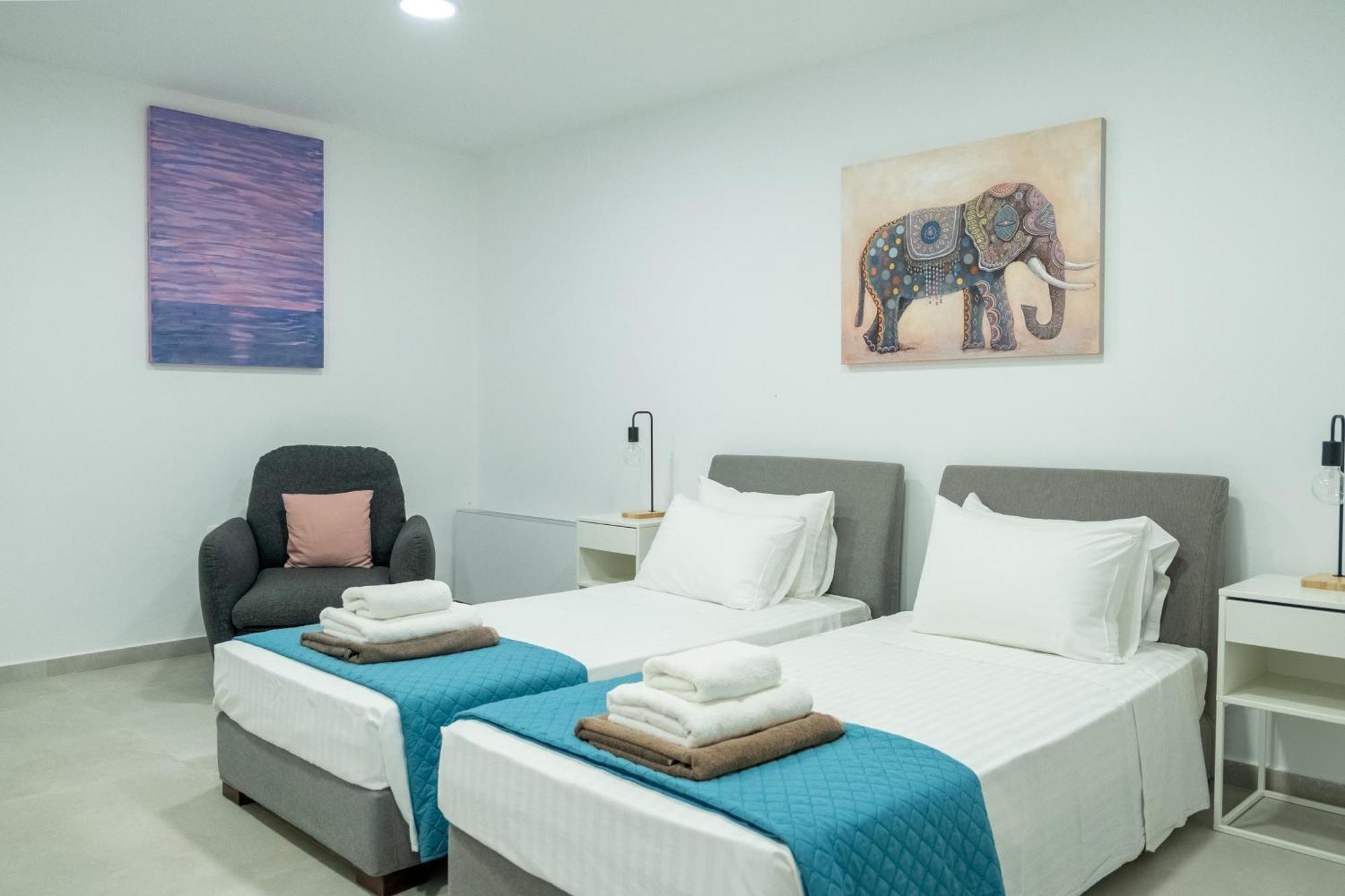 Helios A Modern Large Villa With Private Pool Set In A Quiet Location Stavros  Exterior photo